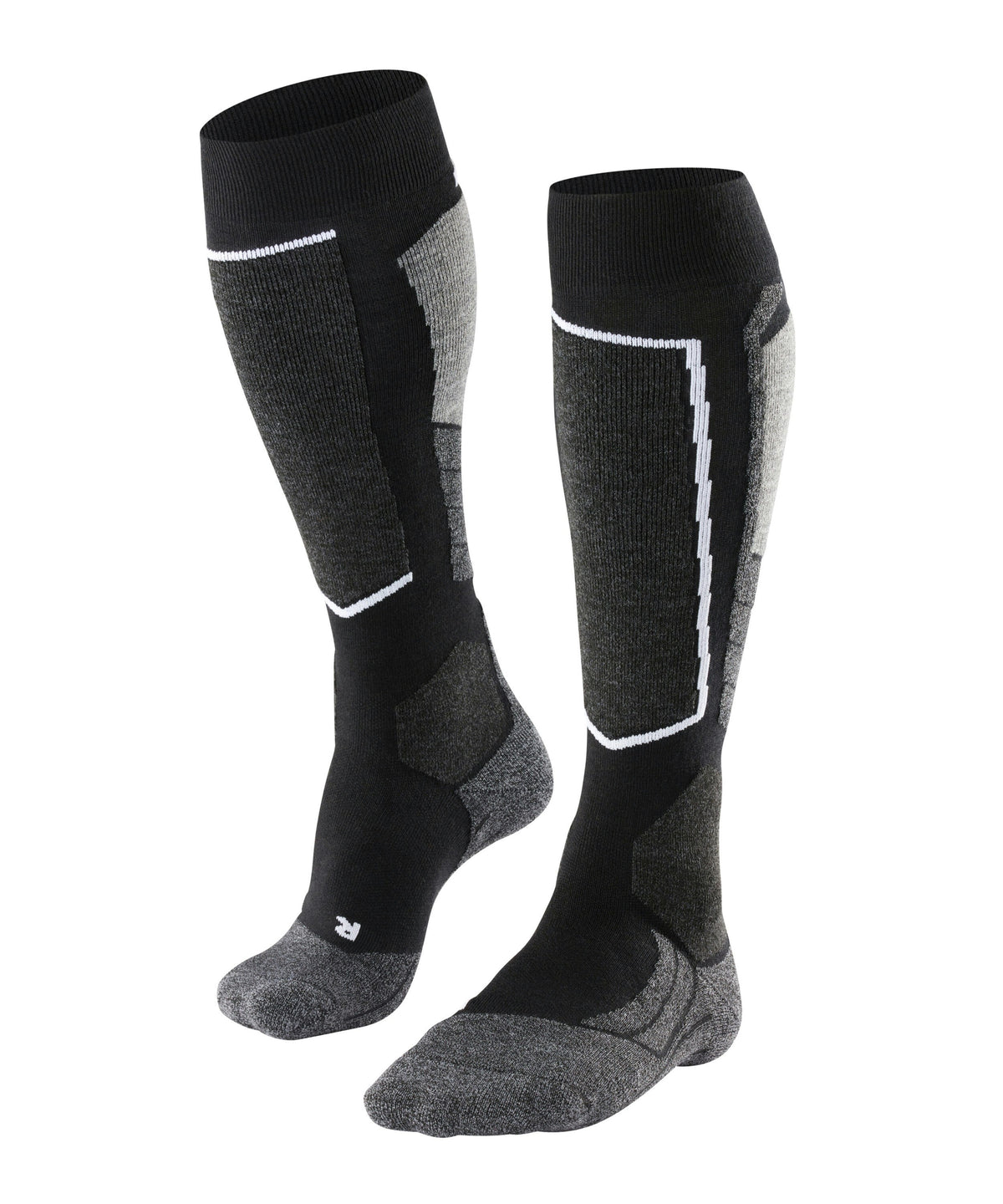 Falke SK2 Intermediate Skisokker Herre - Black Mix