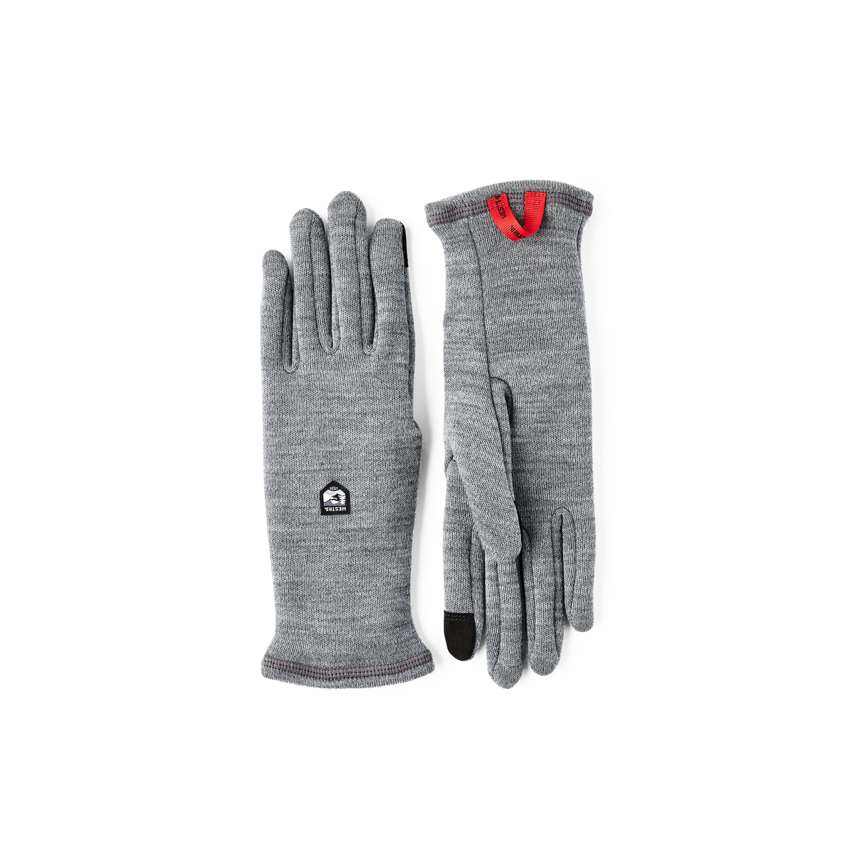 Hestra Gravita Merino Liner 5-finger - Grå