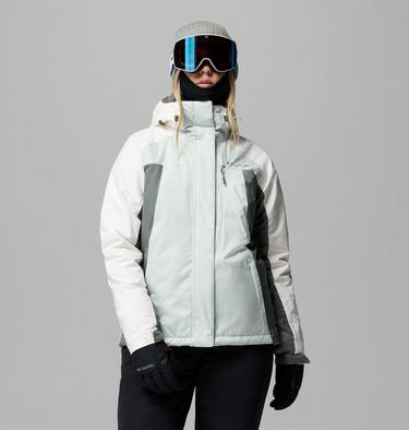 Columbia Snowy Summit Insulated Jacket Dame - Tea Light / Sedona Sage