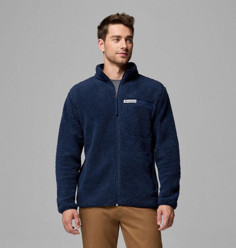Columbia Rugged Ridge High Pile Full Zip Herre - Collegiate Navy