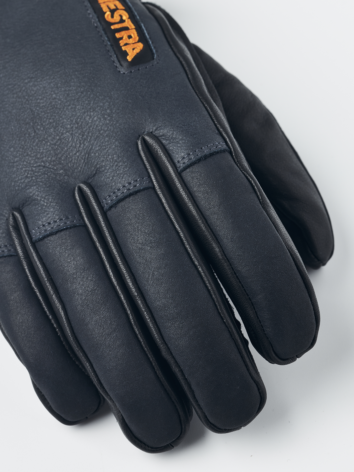 Hestra Army Leather Wool Terry 5-finger - Grå