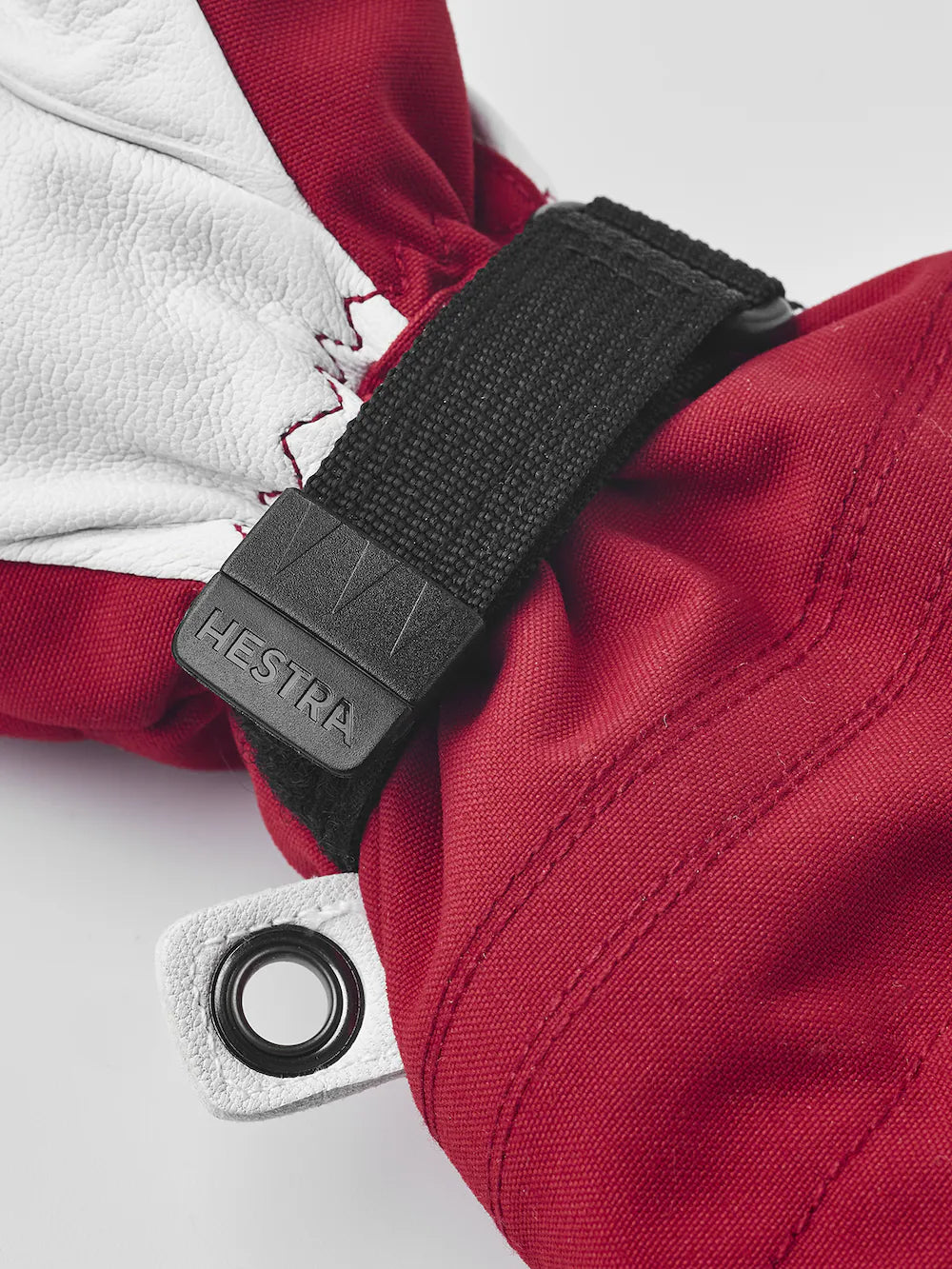 Hestra Heli Ski Mitt Junior Rød