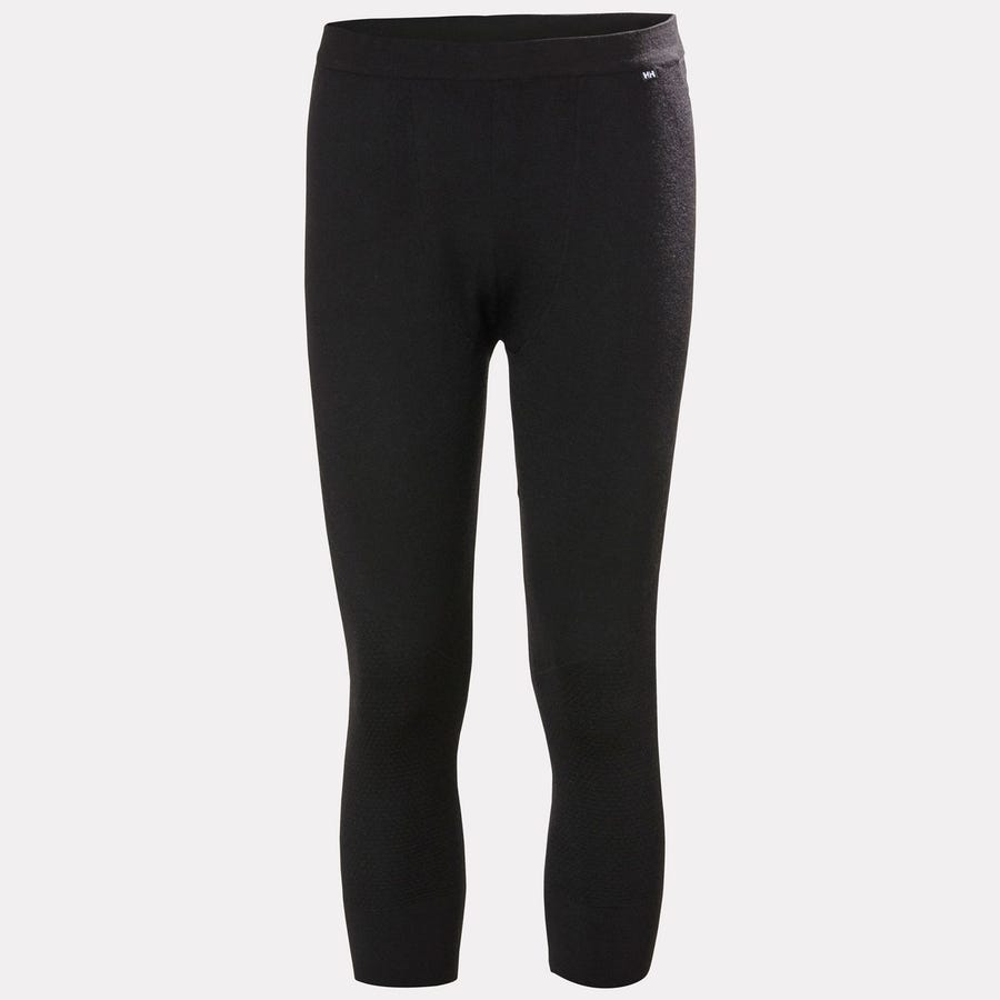 Helly Hansen Lifa Merino KnitEvo 3/4 Bukser Herre – Sort