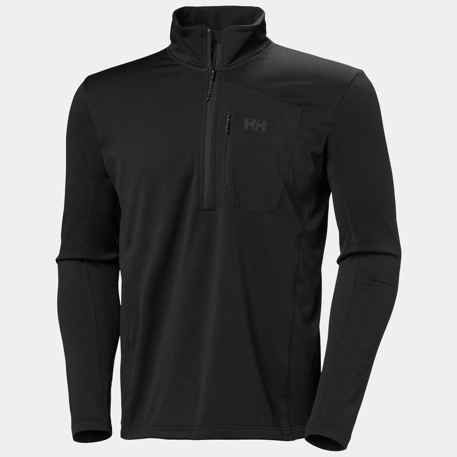 Helly Hansen Versalite Half Zip Fleece Herre – Sort