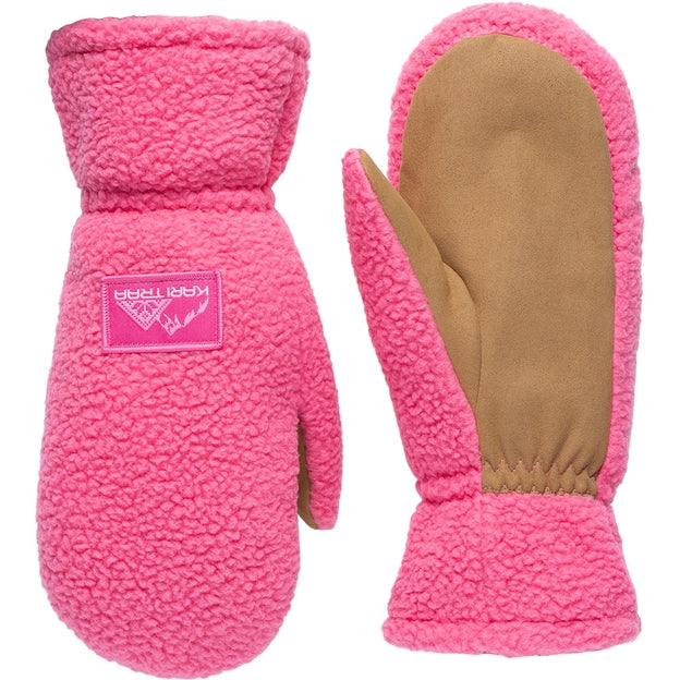 Kari Traa Rothe Pile Mittens – Bubblegum