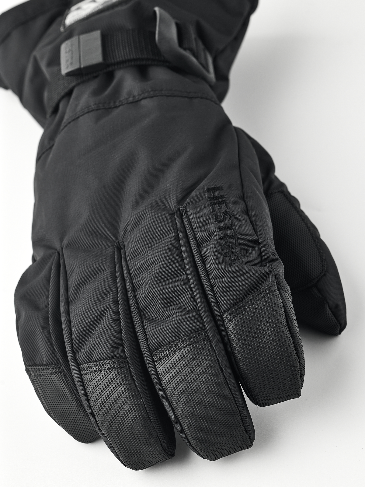 Hestra Gauntlet Sr. 5-finger - Sort/Sort