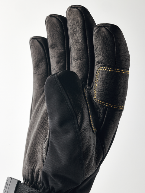 Hestra Army Leather Gore-Tex 5-finger - Sort/Sort