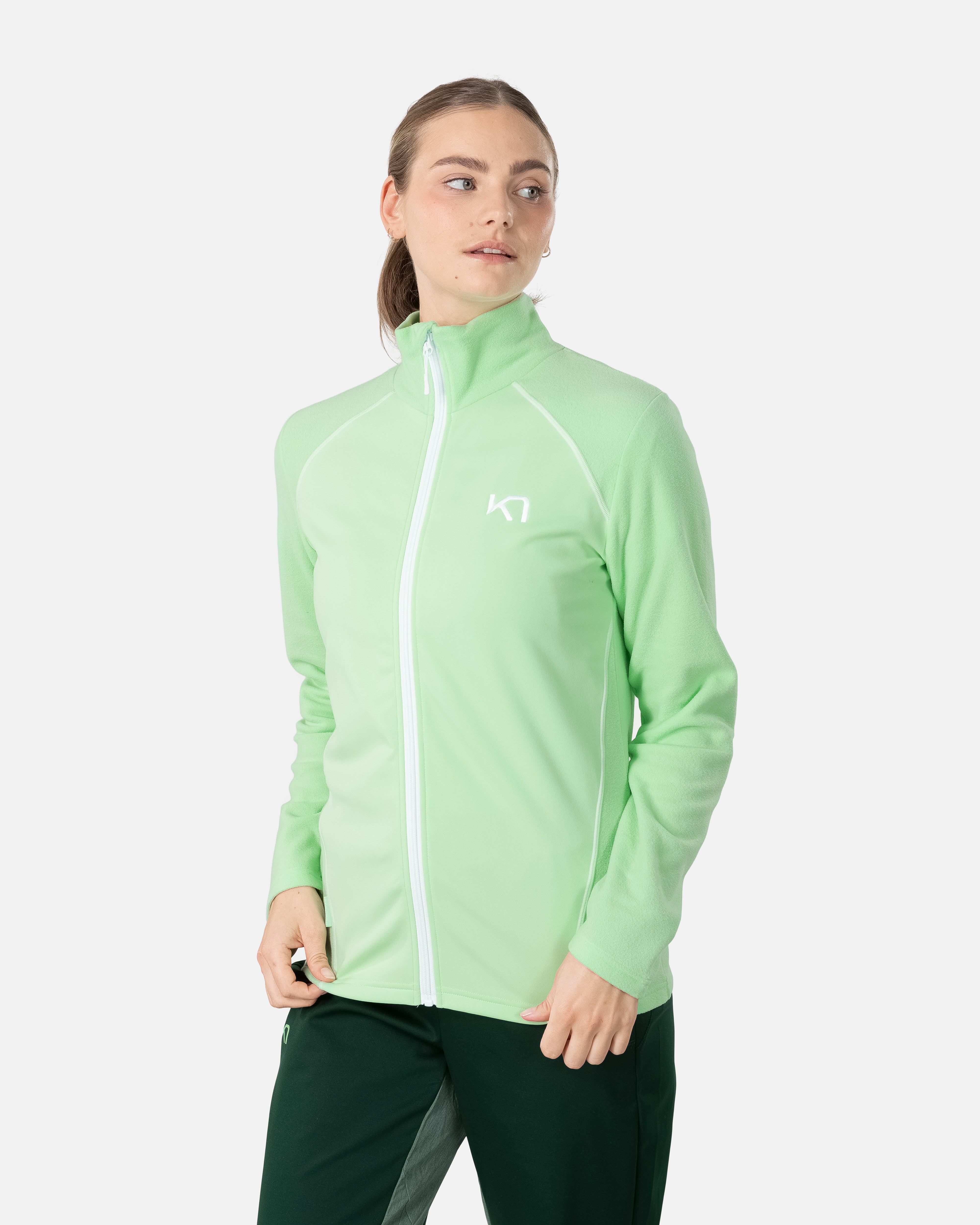 Kari Traa Kari F/Z Fleece Mint