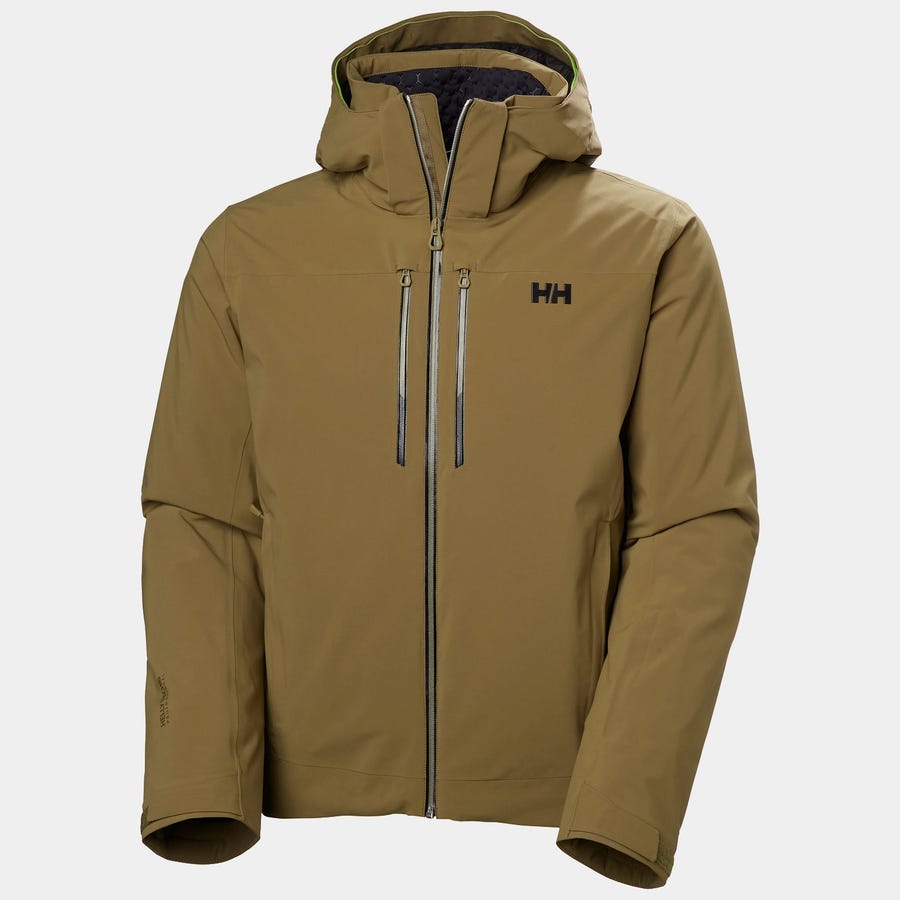 Helly Hansen Alpha Lifaloft Skijakke Herre – Sepia