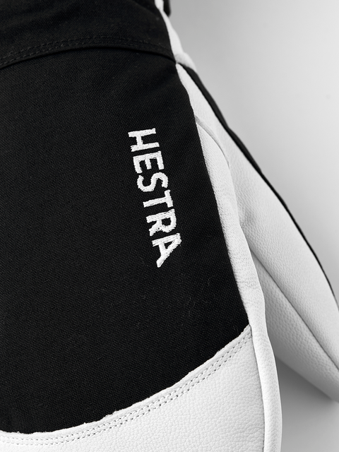 Hestra Army Leather Heli Ski Luffer - Sort