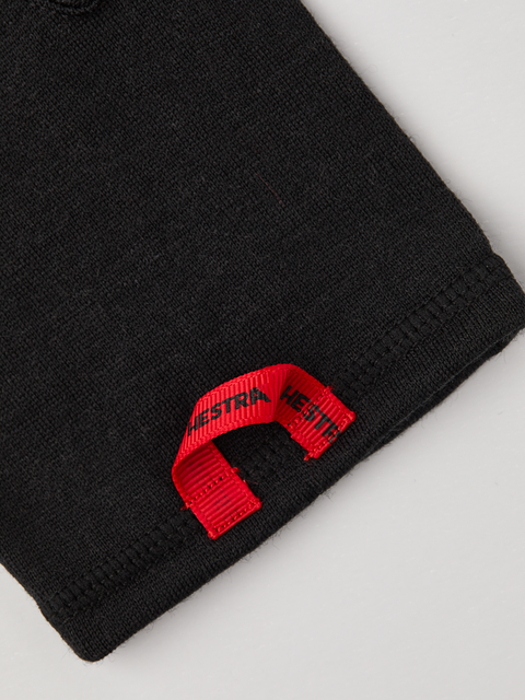 Hestra Merino Wool Liner Long 5-finger - Sort