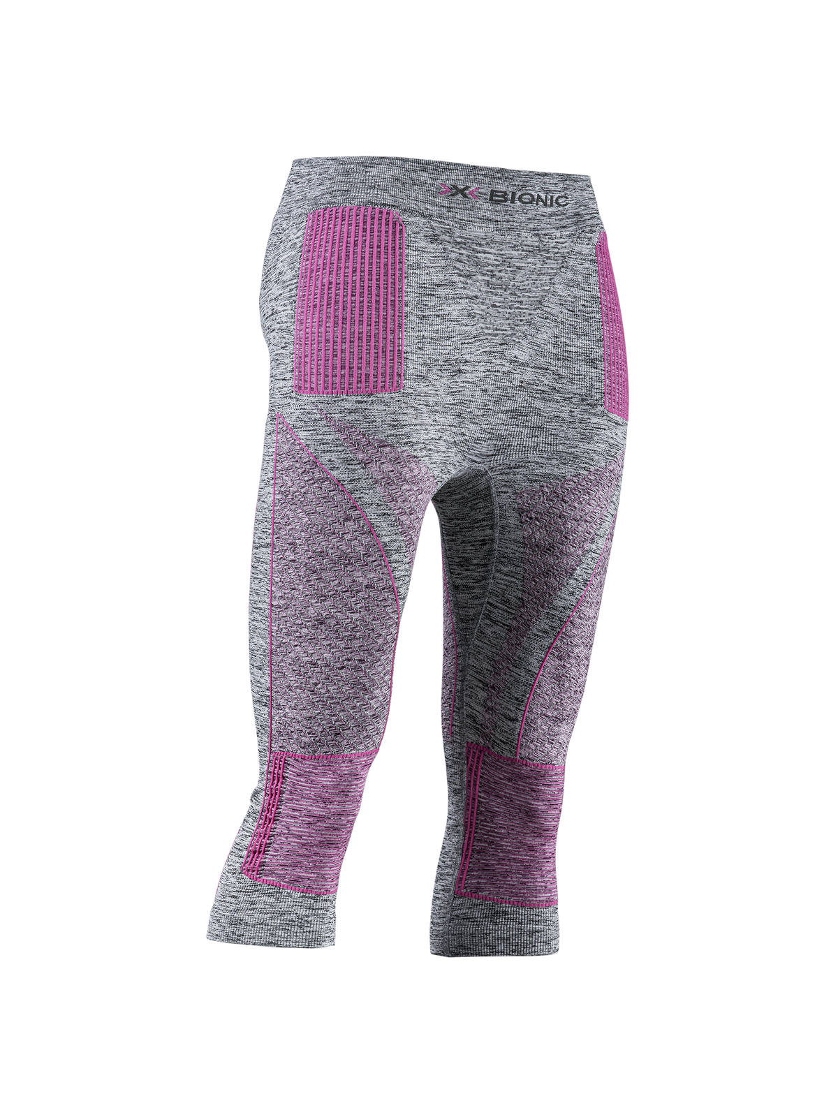X-Bionic Energy Accumulator 4.0 Melange Sæt Dame - Grå/Pink - underbukser