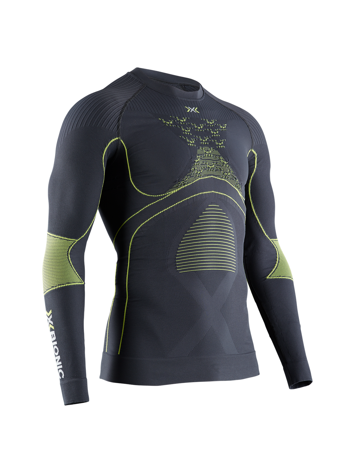 X-Bionic Energy Accumulator 4.0 Sæt Herre - Charcoal/Yellow