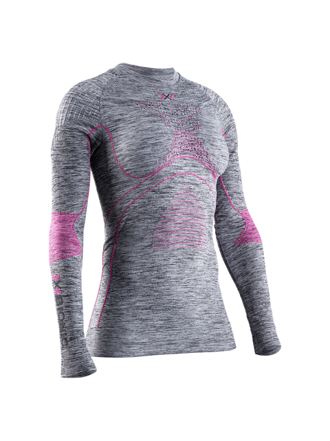 X-Bionic Energy Accumulator 4.0 Melange Sæt Dame - Grå/Pink