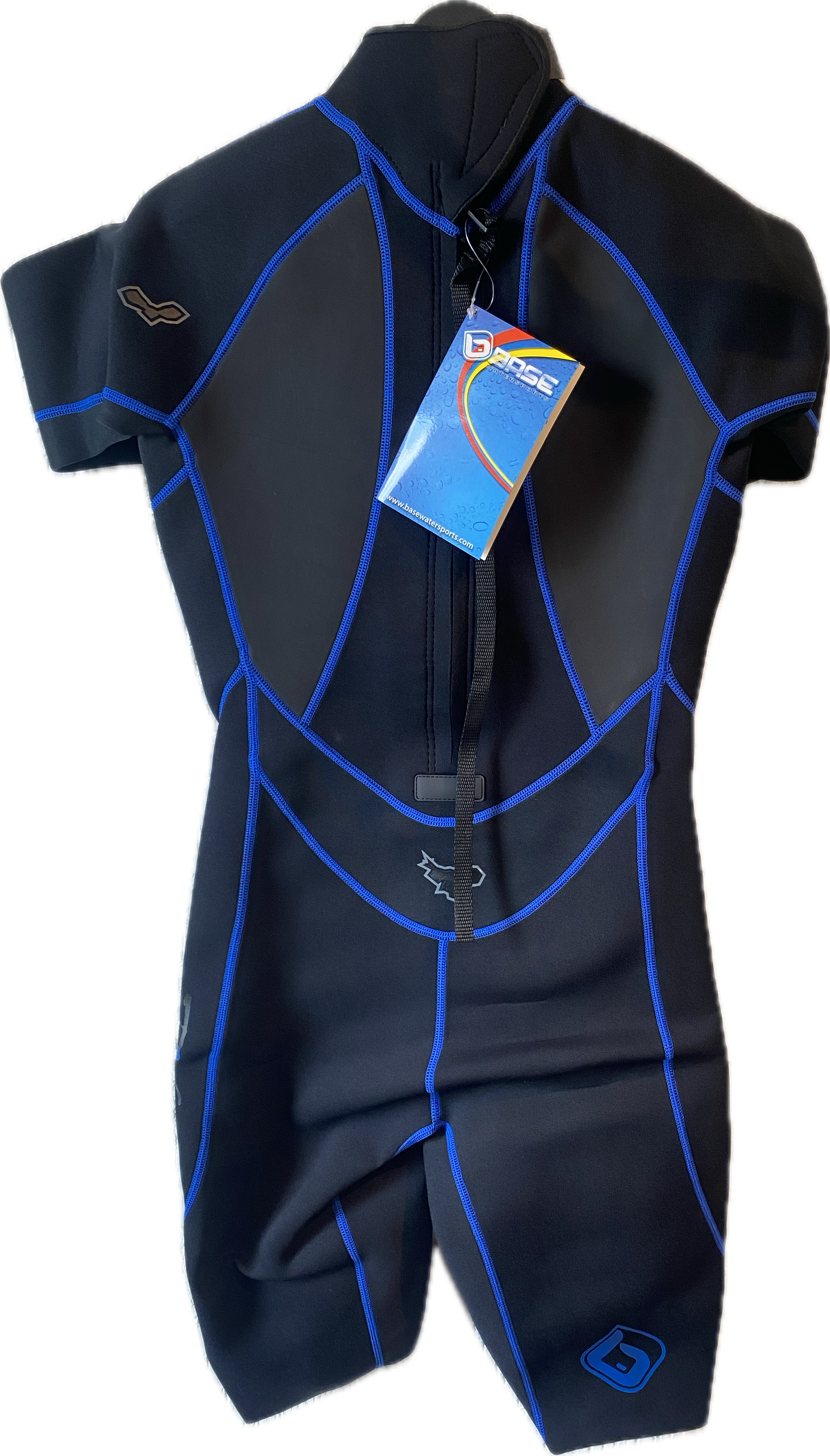 Base Junior Shorty Sort/Blå