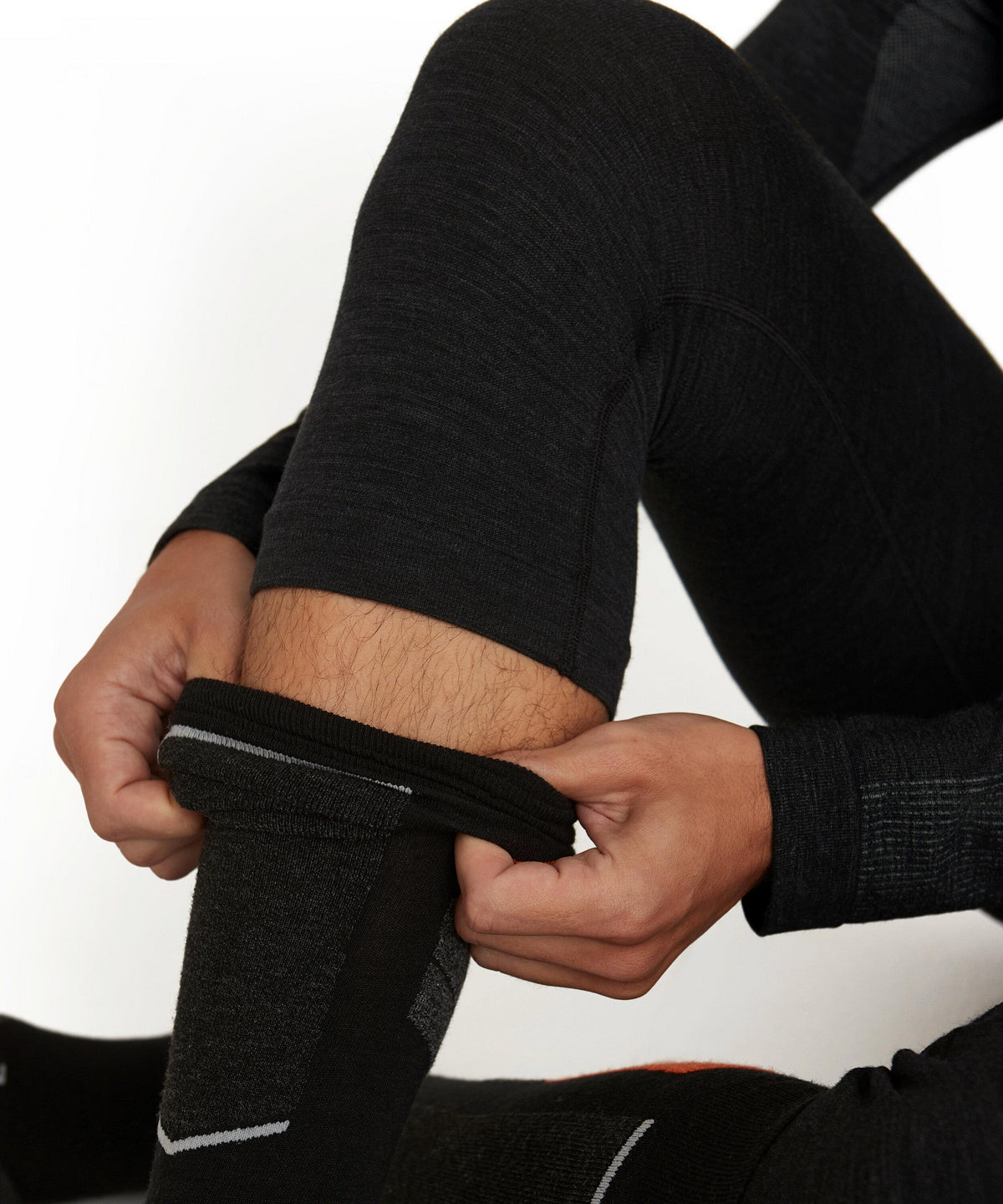 Falke WT 3/4 Skiunderbukser Black