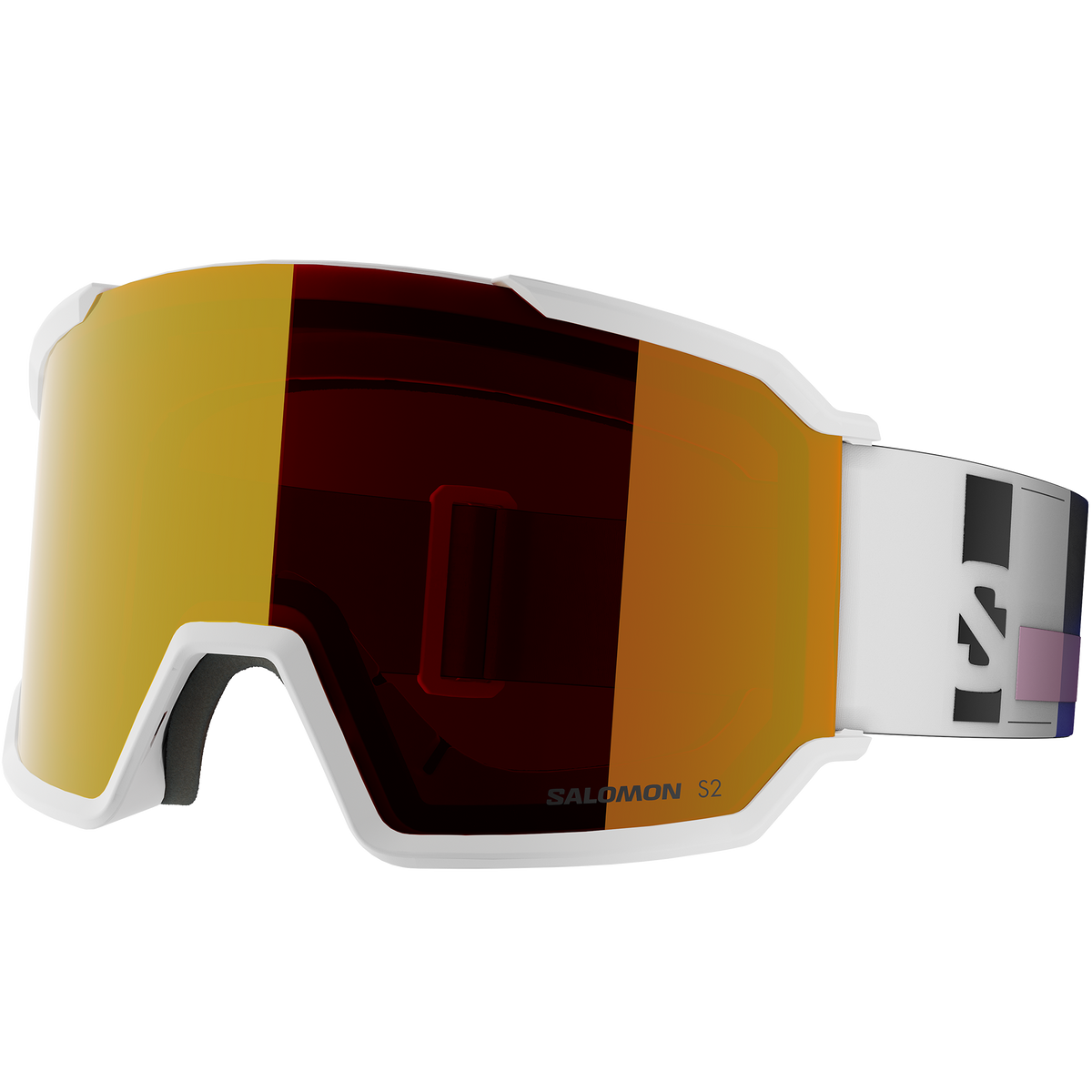 Salomon S/VIEW 3 WHITE ADDIKT/Mid Red