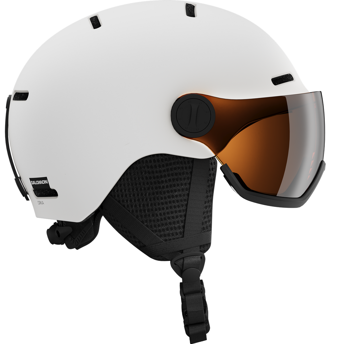 Salomon ORKA VISOR White/Uni FLS Silve