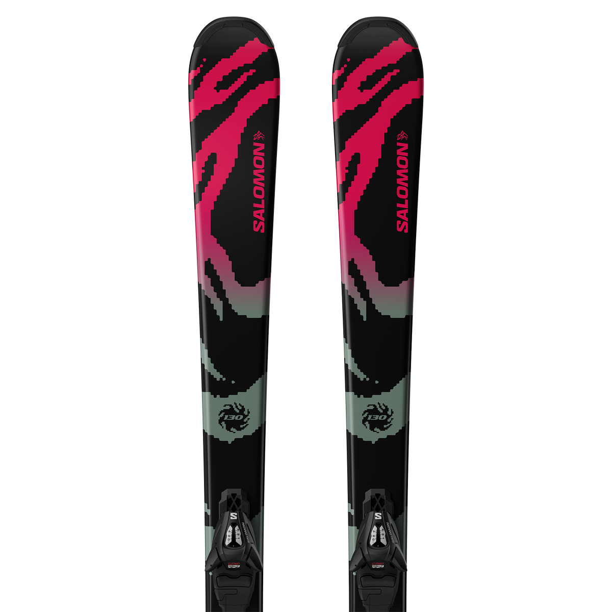 Salomon QST Jr Black M + C5 GW