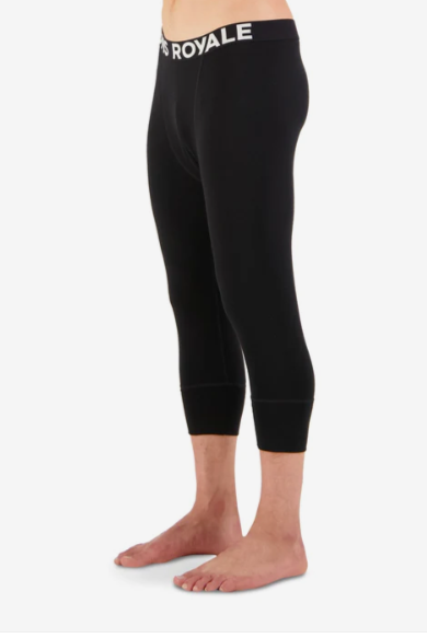 Mons Cascade Merino Flex 200 3/4 Leg Black