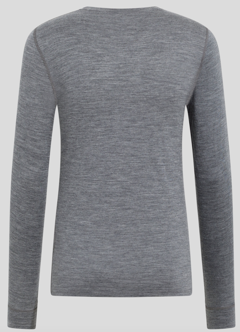 Odlo Top Crew Neck LS Merino Steel Grey