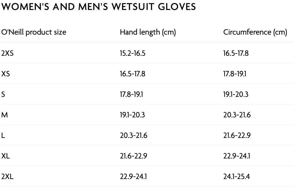 Oneill Handsker Epic 2mm
