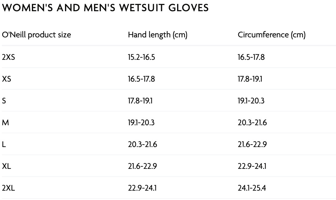 Oneill Handsker Psycho Tech 5mm