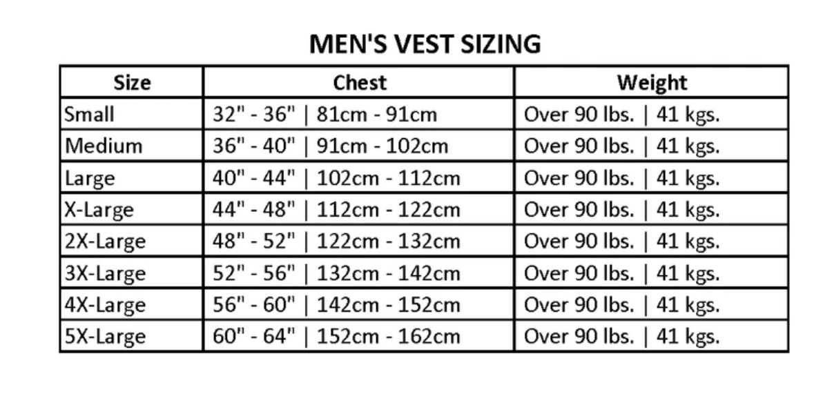 HO Sports Infinite Vest Balck/Red/Blue