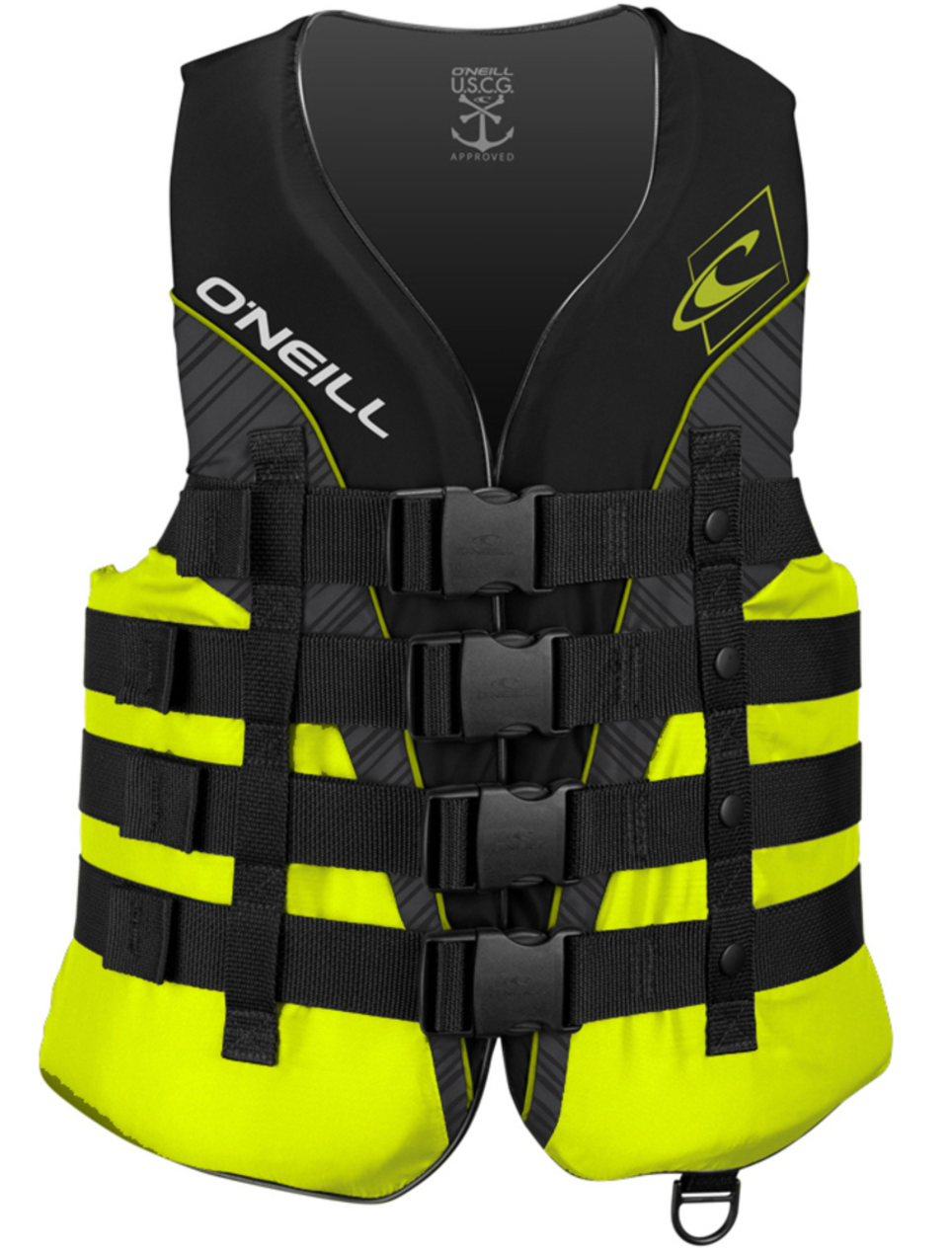 Oneill Superlite Vest Black/Neon