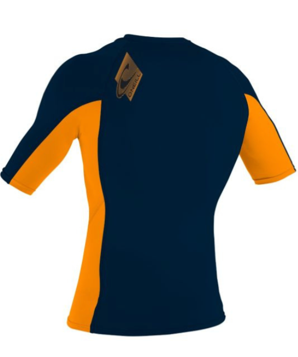 Oneill Premium S/S Skins Youth Abyss/Blaze