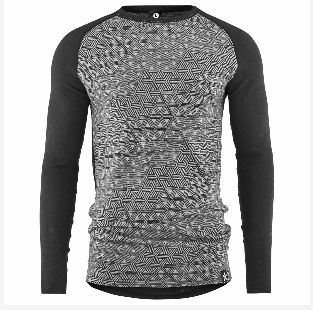 Bula Merino Wool Crew DGrey