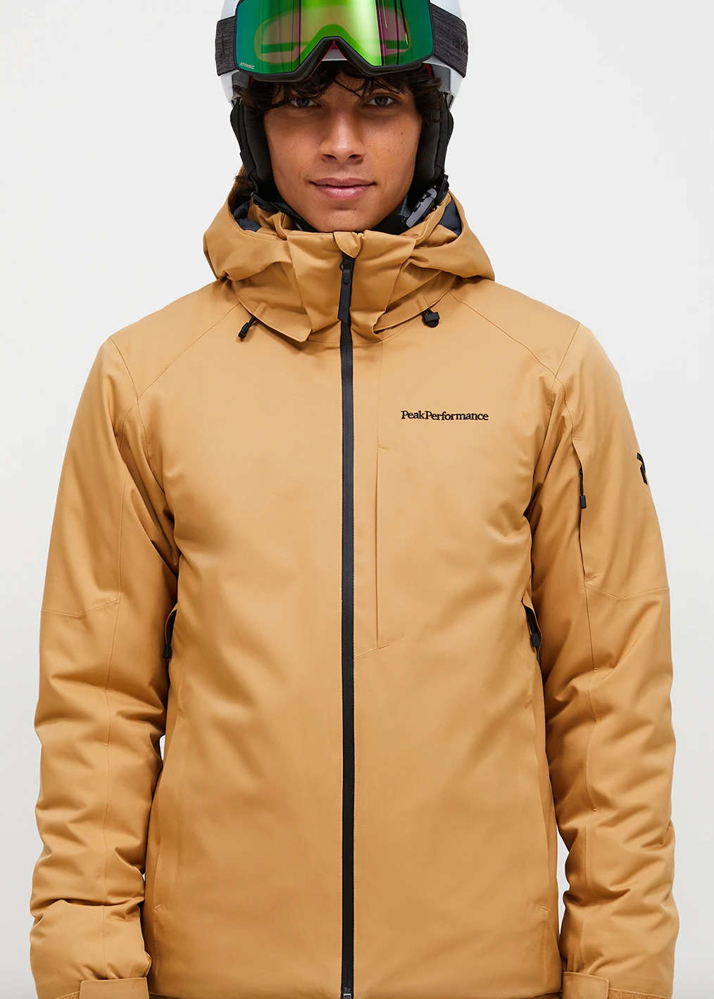 Peak Maroon Jacket Sand