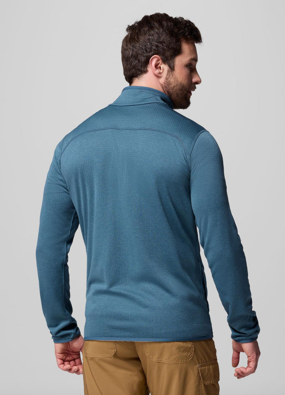 Columbia Essential Hike Grid Fleece Full Zip Everblue