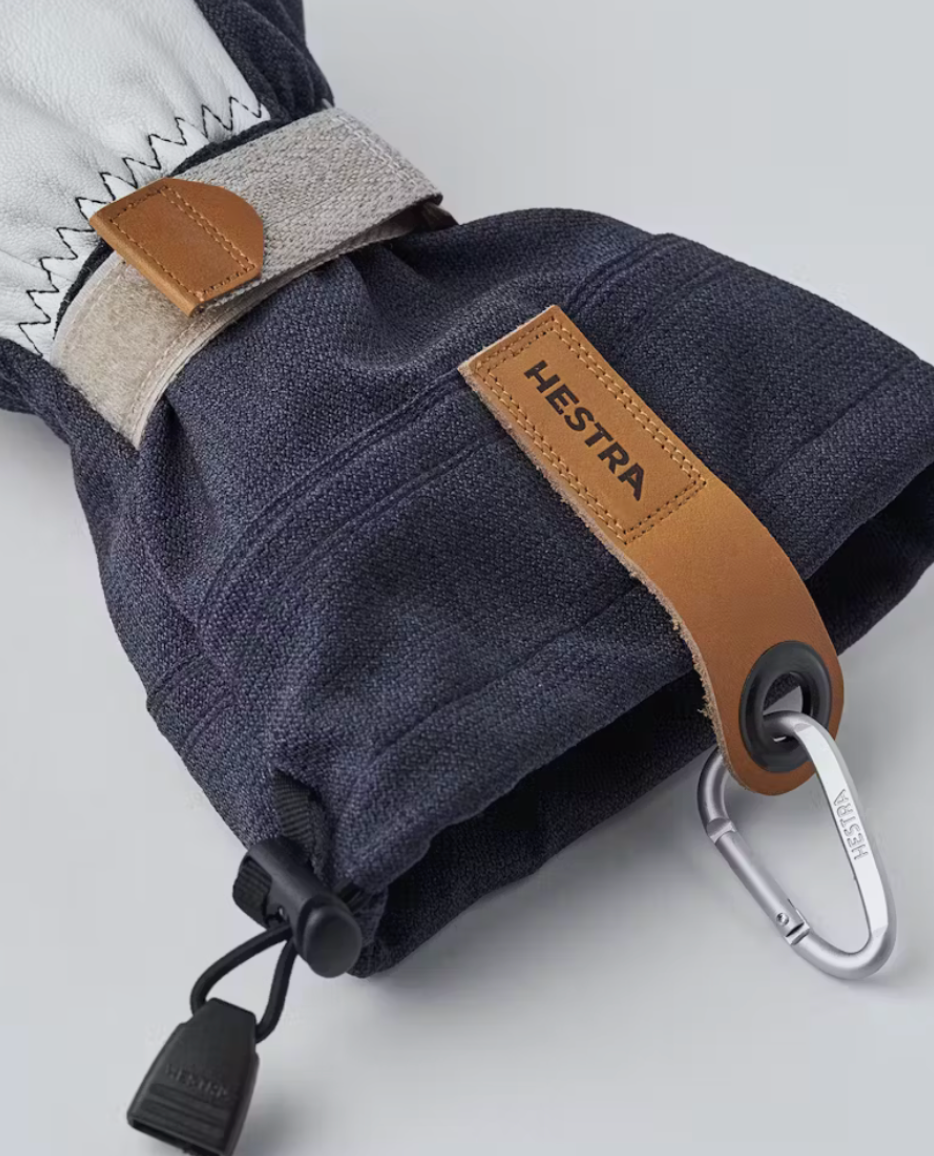 Hestra Army Leather Patrol 5-finger Navy