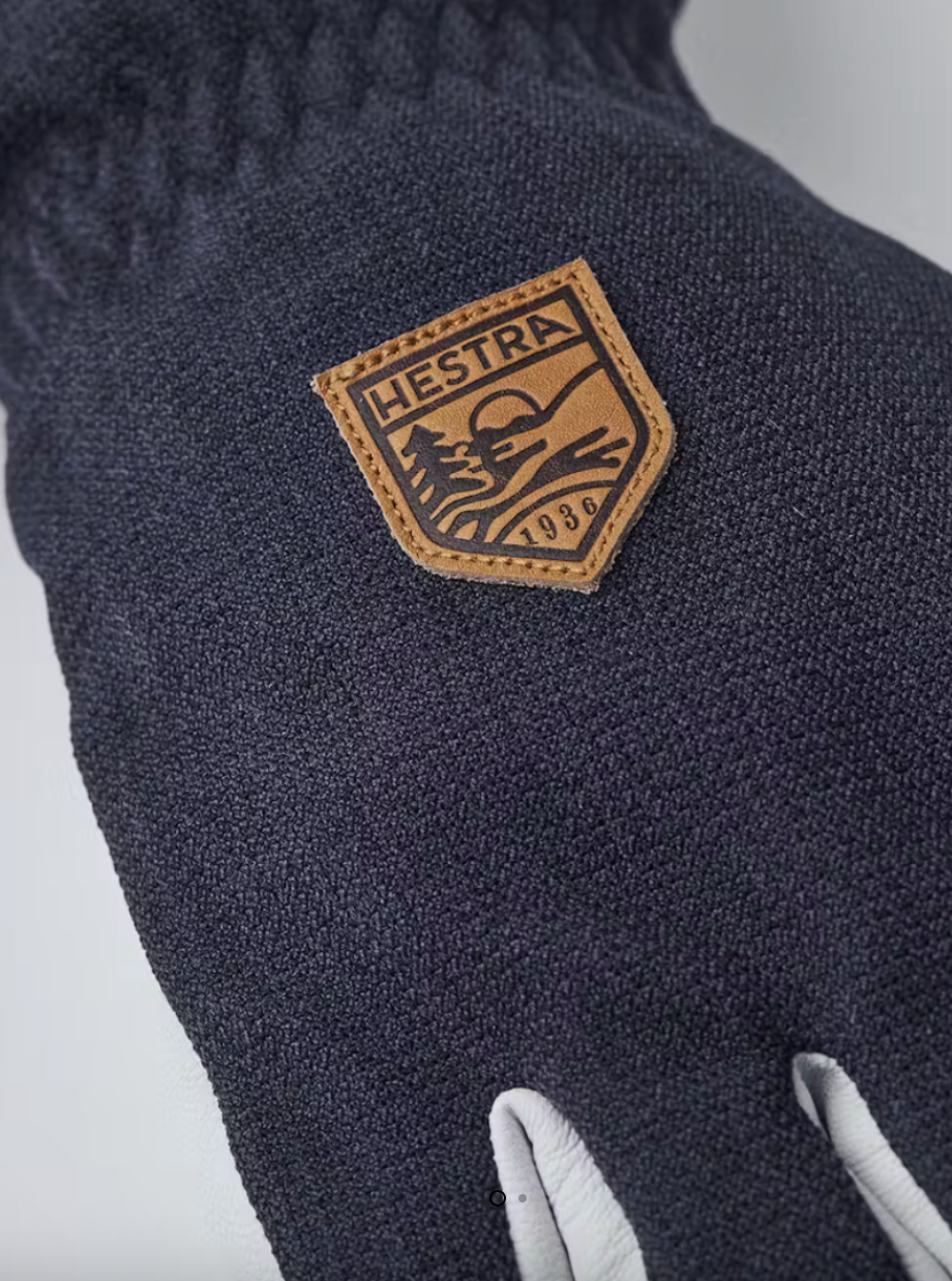 Hestra Army Leather Patrol 5-finger Navy