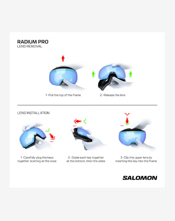 Salomon Radium Pro Sigma Olive Night (+ ekstra linse)