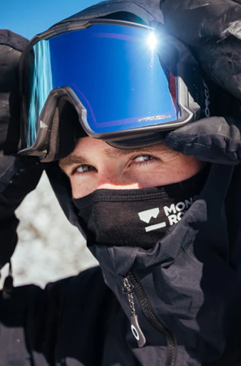 Mons Santa Rosa Merino 200 Balaclava Black