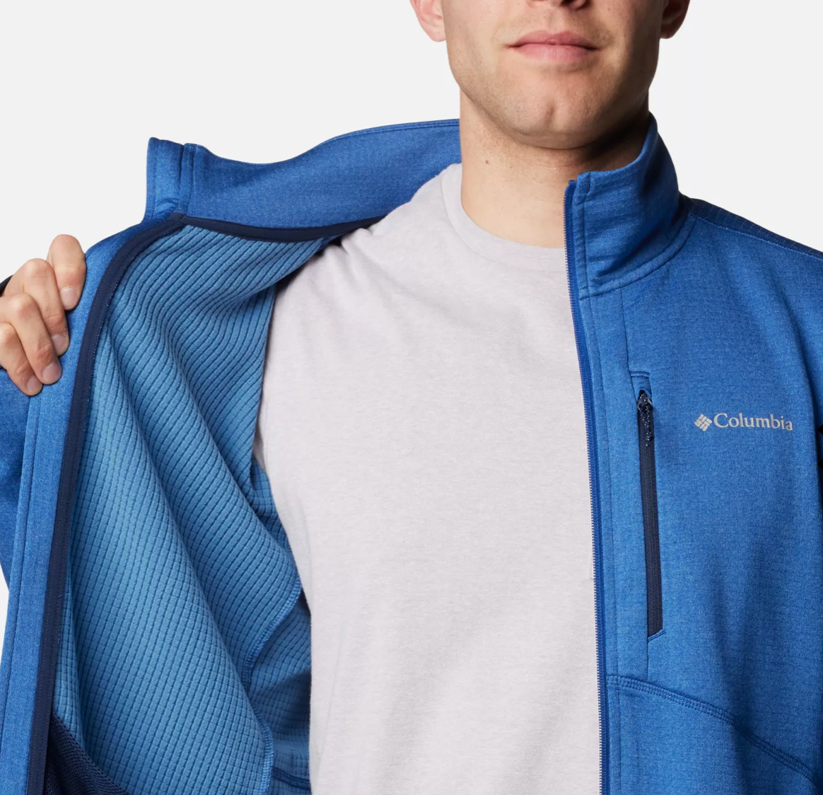 Columbia Park View Fleece Blue