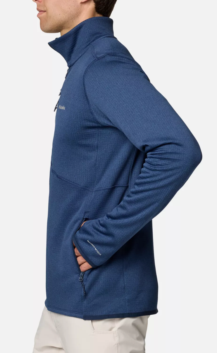 Columbia Park View Fleece Mørk Blå