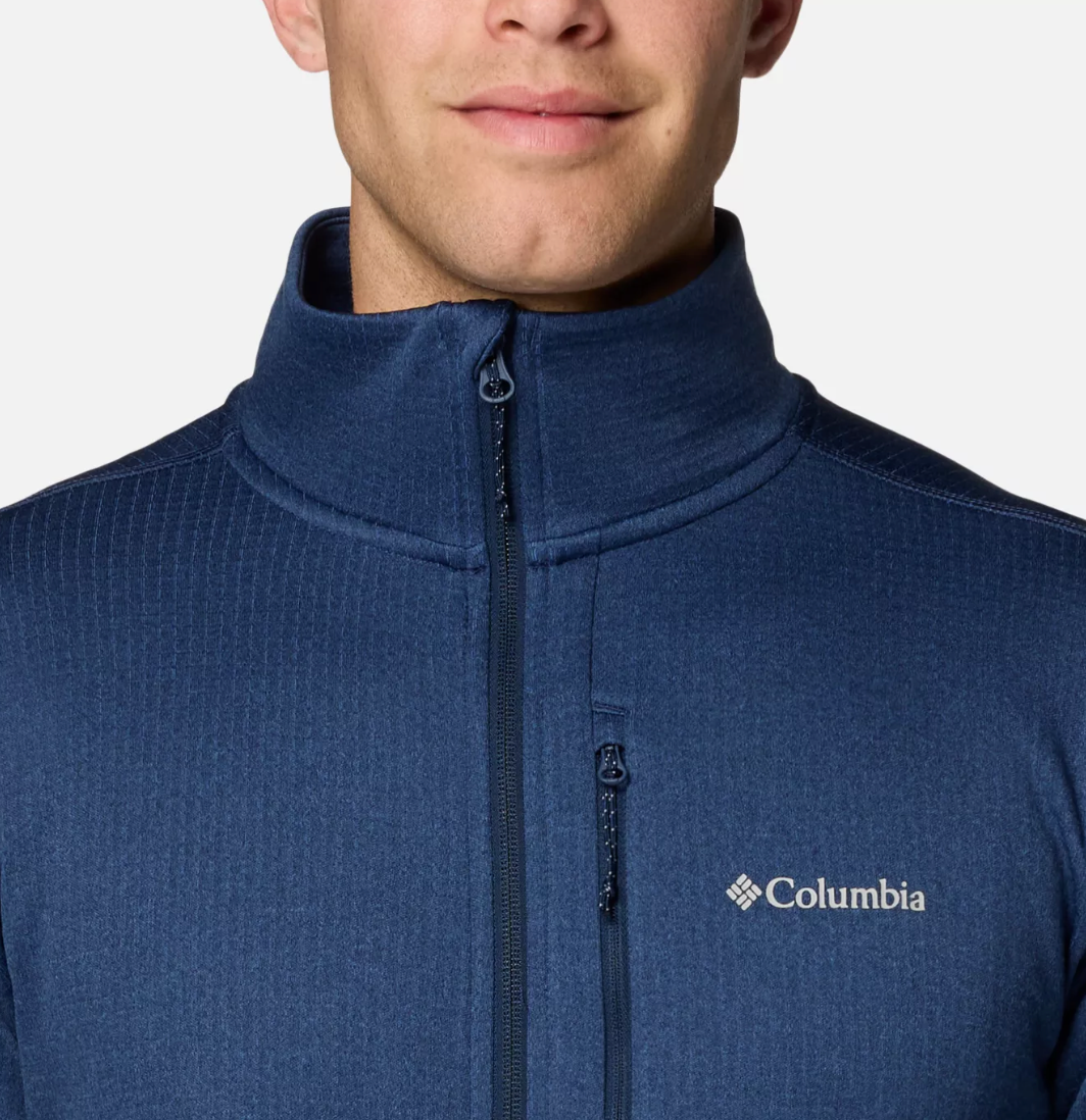 Columbia Park View Fleece Mørk Blå