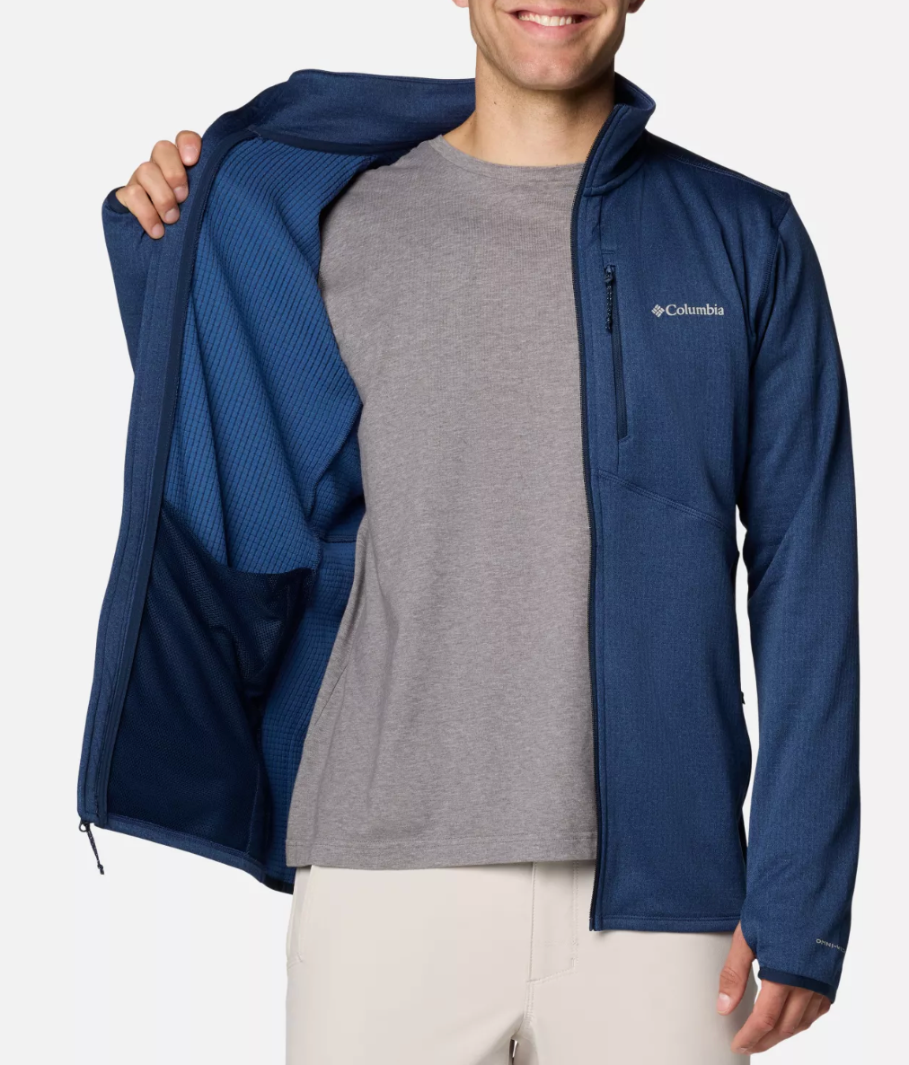 Columbia Park View Fleece Mørk Blå