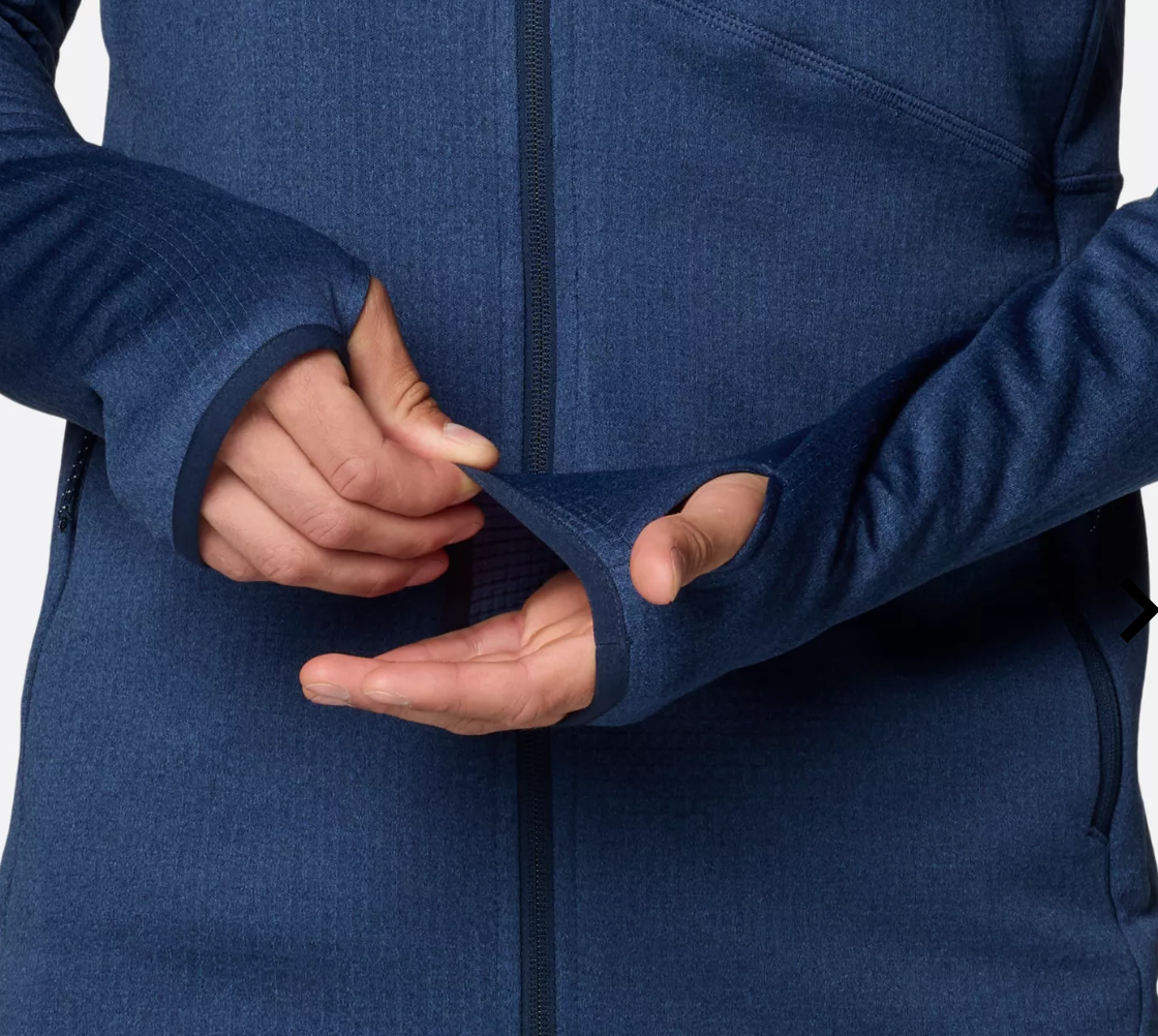 Columbia Park View Fleece Mørk Blå