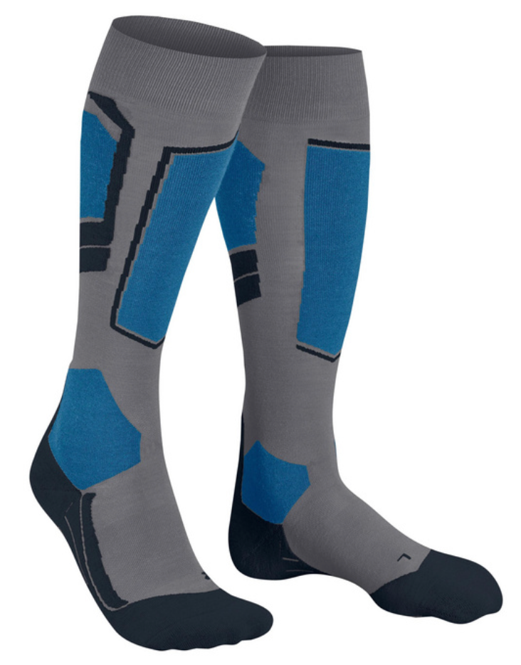 Falke SK4 Skistrømper Blå/Grå
