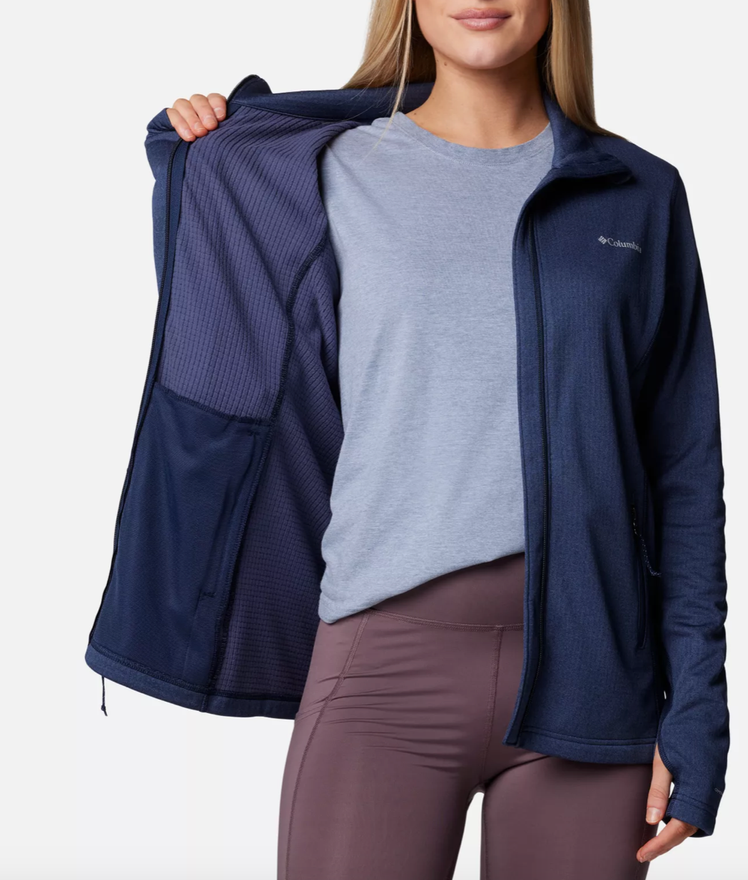 Columbia Park View Grid Navy