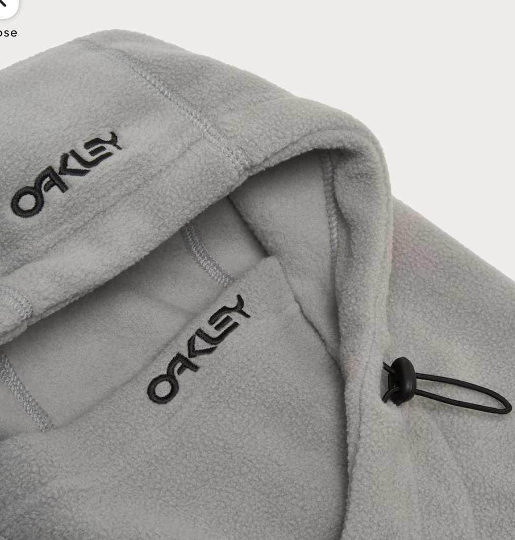 Oakley Pile Balaclava Grå
