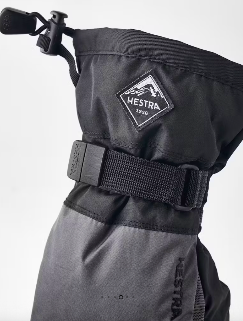 Hestra Gauntlet Jr 3-F Grå