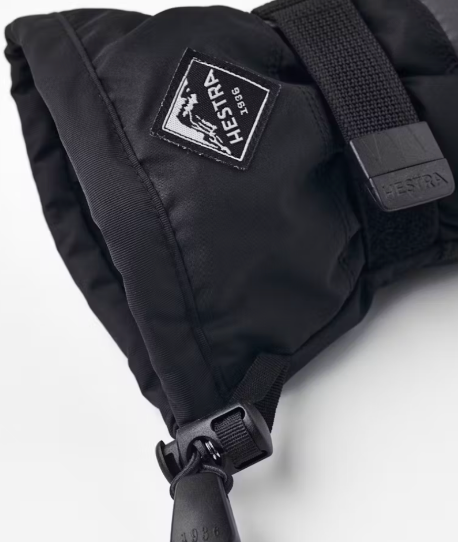 Hestra Gauntlet Jr 3-F Grå