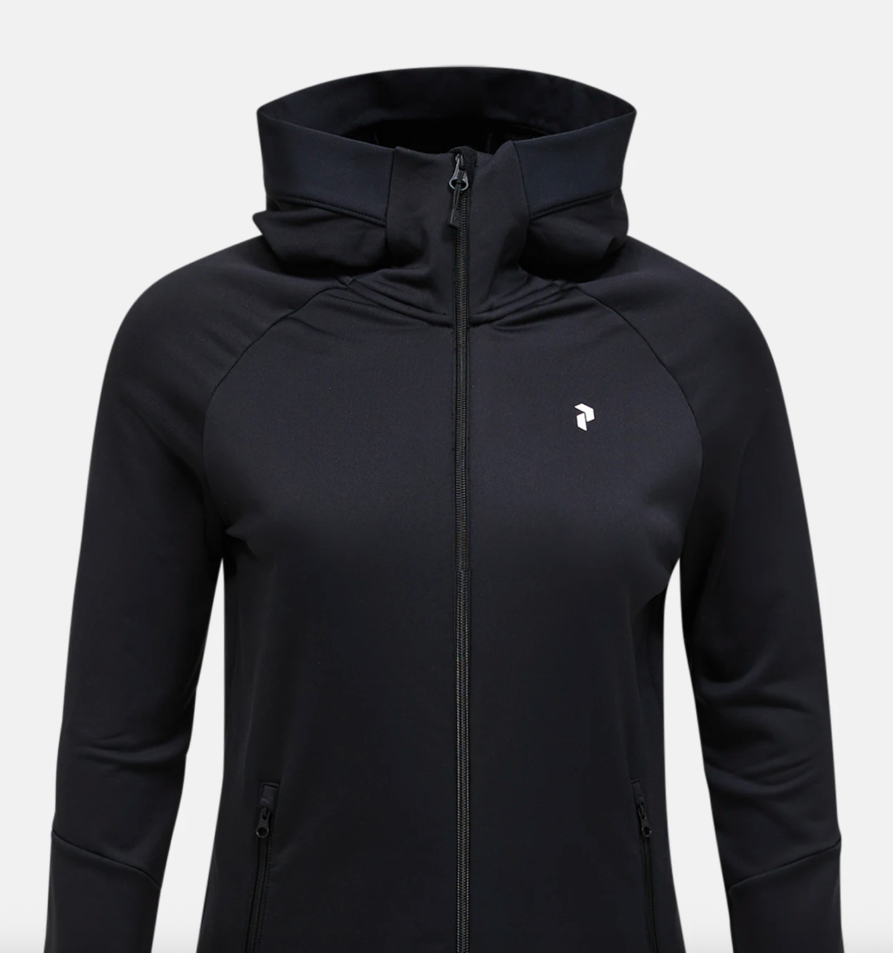 Peak Rider W Essentials Zip Hood Black