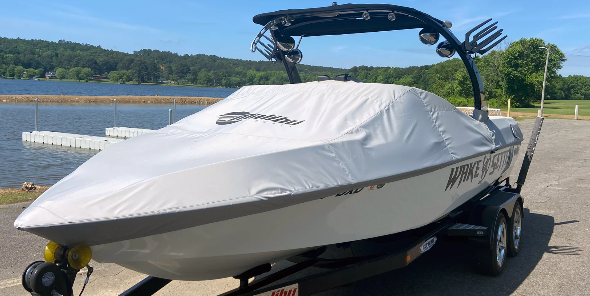 Malibu VTX 20 Boat Cover (Black) 2009