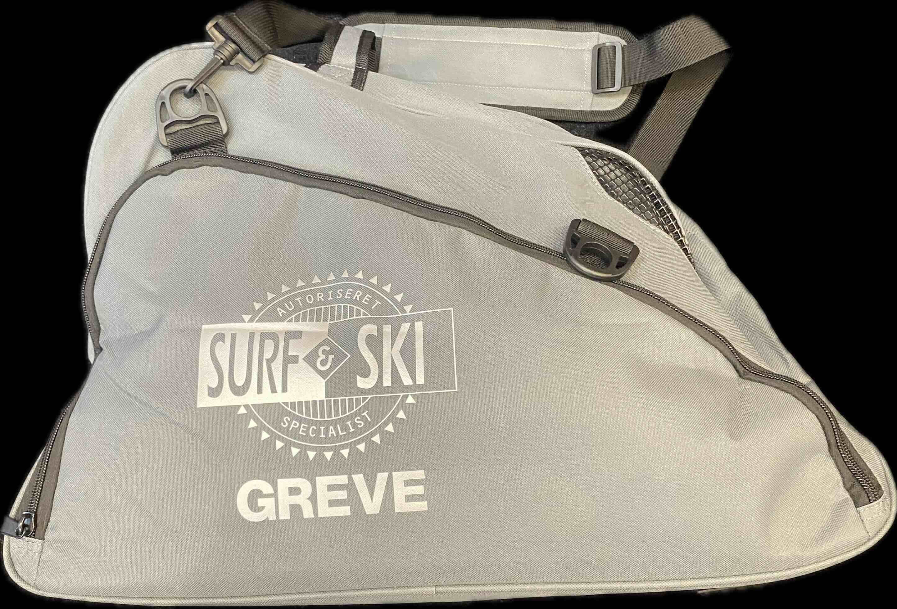 Snowtech S&S Greve Støvle/Hjelm Taske Grå